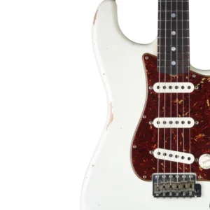[Mint] Đàn Guitar Điện Fender Custom Shop 69 Stratocaster® Relic Rosewood - Olympic White